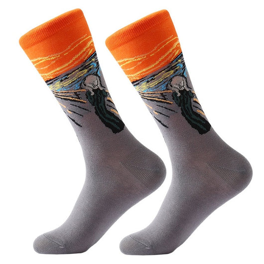 Meia Divertida; Meia Colorida Masculina